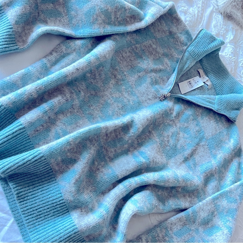 Loft Snowflake sweater